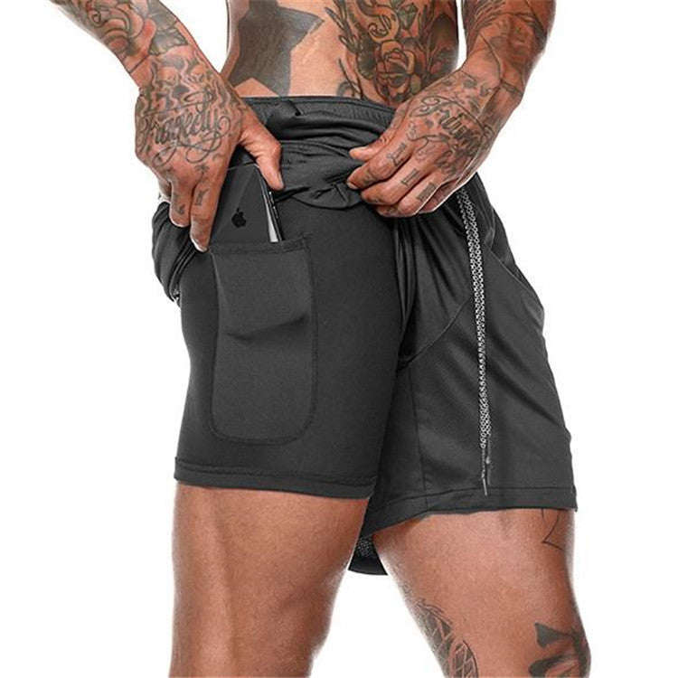 FlexCore™ 2-in-1 Training Shorts – Built-In Liner with Phone Pocket WEBMART LLC