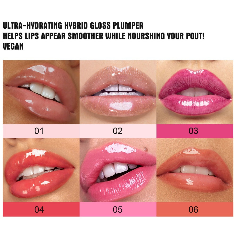 New Tube Lip Rich Lip Color Slightly Spicy Lip Honey Lip Glass Mirror Face Lip Mirror Liquid Lipstick lalubel