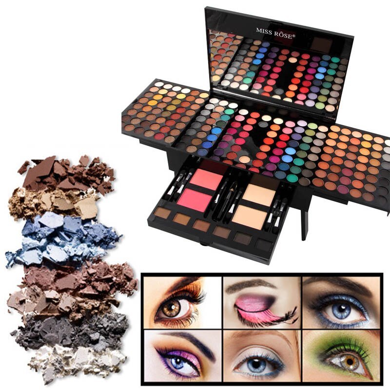 180 Colors Eyes Shadow Blush Set Personalized Piano-shaped Makeup Palette Box LALUBEL LLC
