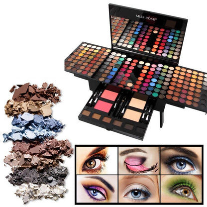 180 Colors Eyes Shadow Blush Set Personalized Piano-shaped Makeup Palette Box LALUBEL LLC