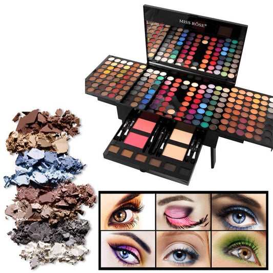 180 Colors Eyes Shadow Blush Set Personalized Piano-shaped Makeup Palette Box LALUBEL LLC