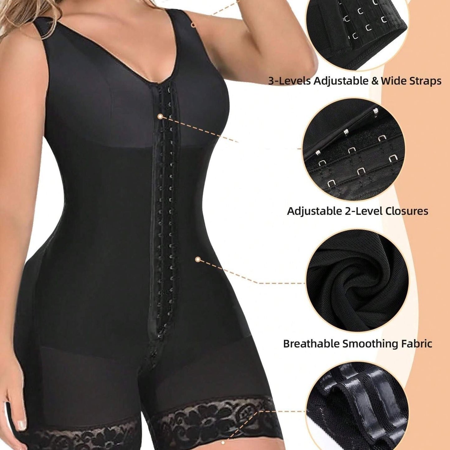 SculptLuxe™ Colombian Full Body Shaper – Premium Butt-Lift Webmart
