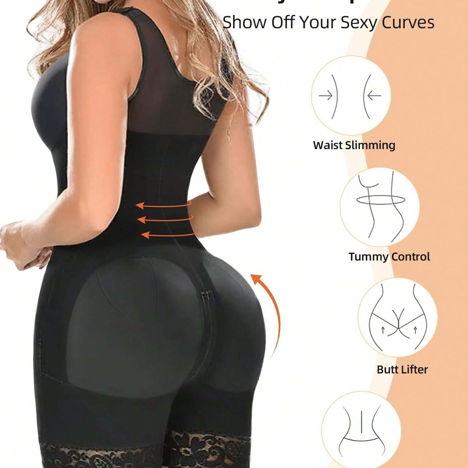 SculptLuxe™ Colombian Full Body Shaper – Premium Butt-Lift Webmart