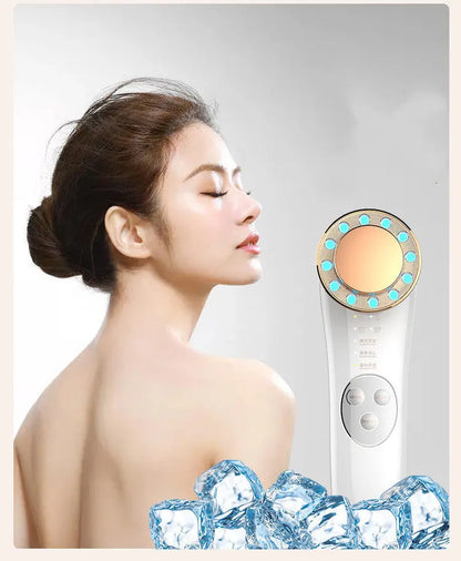 GlowLift Pro™ – 7-in-1 Facial Rejuvenation Massager with Microcurrent & LED Therapy Webmart