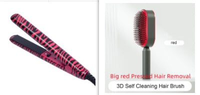 Self Cleaning Hair Brush For Women One-key Cleaning Hair Loss Airbag Massage Scalp Comb Anti-Static Hairbrush LALUBEL LLC