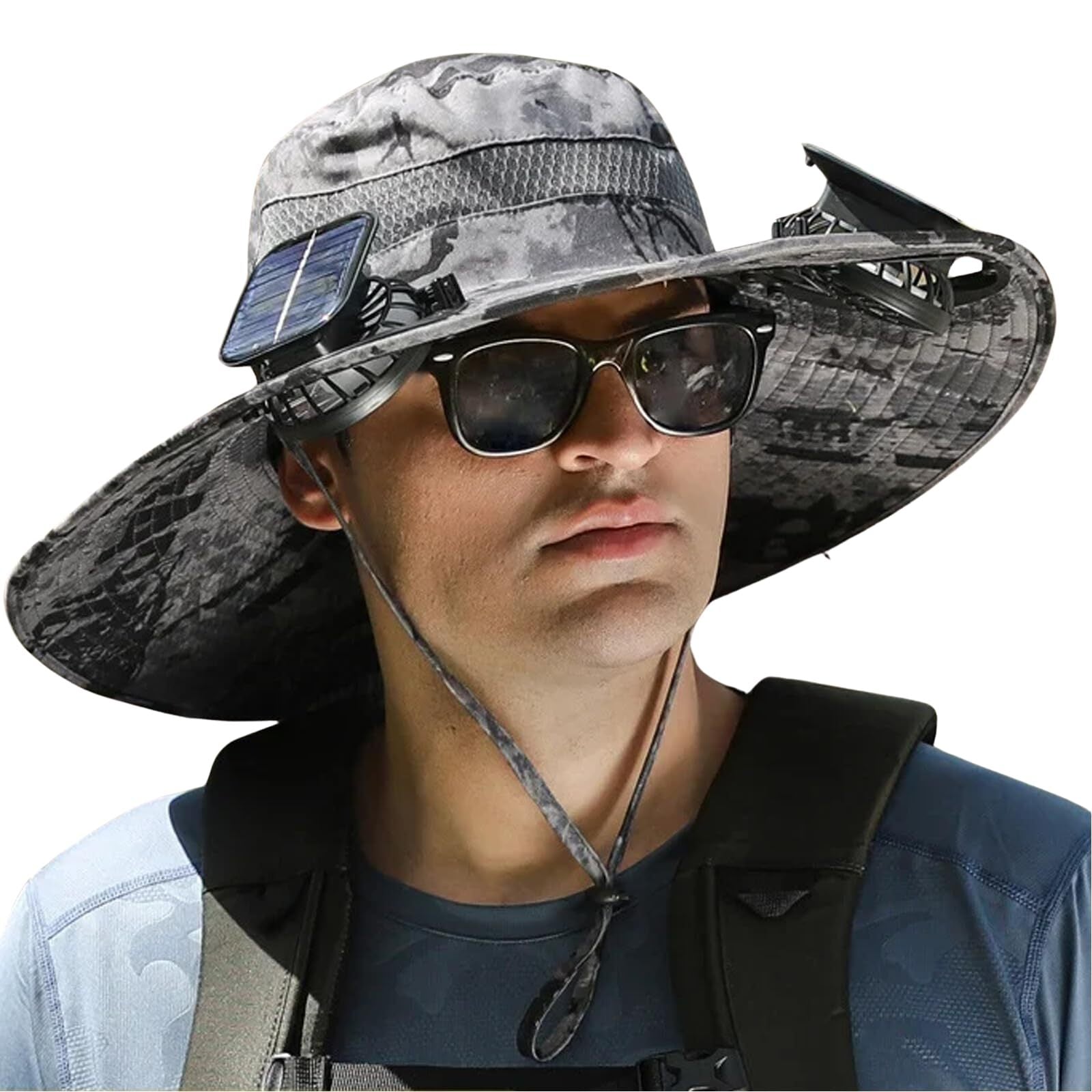 Lalubel™ Solar Hat Fan — The Hat That Works HARDER in the Sun 2025 - LALUBEL LLC
