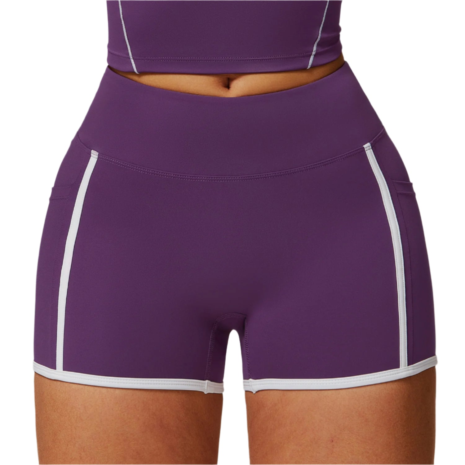 BareFlow™ Nude-Feel Yoga Shorts Webmart