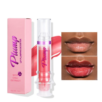 New Tube Lip Rich Lip Color Slightly Spicy Lip Honey Lip Glass Mirror Face Lip Mirror Liquid Lipstick lalubel