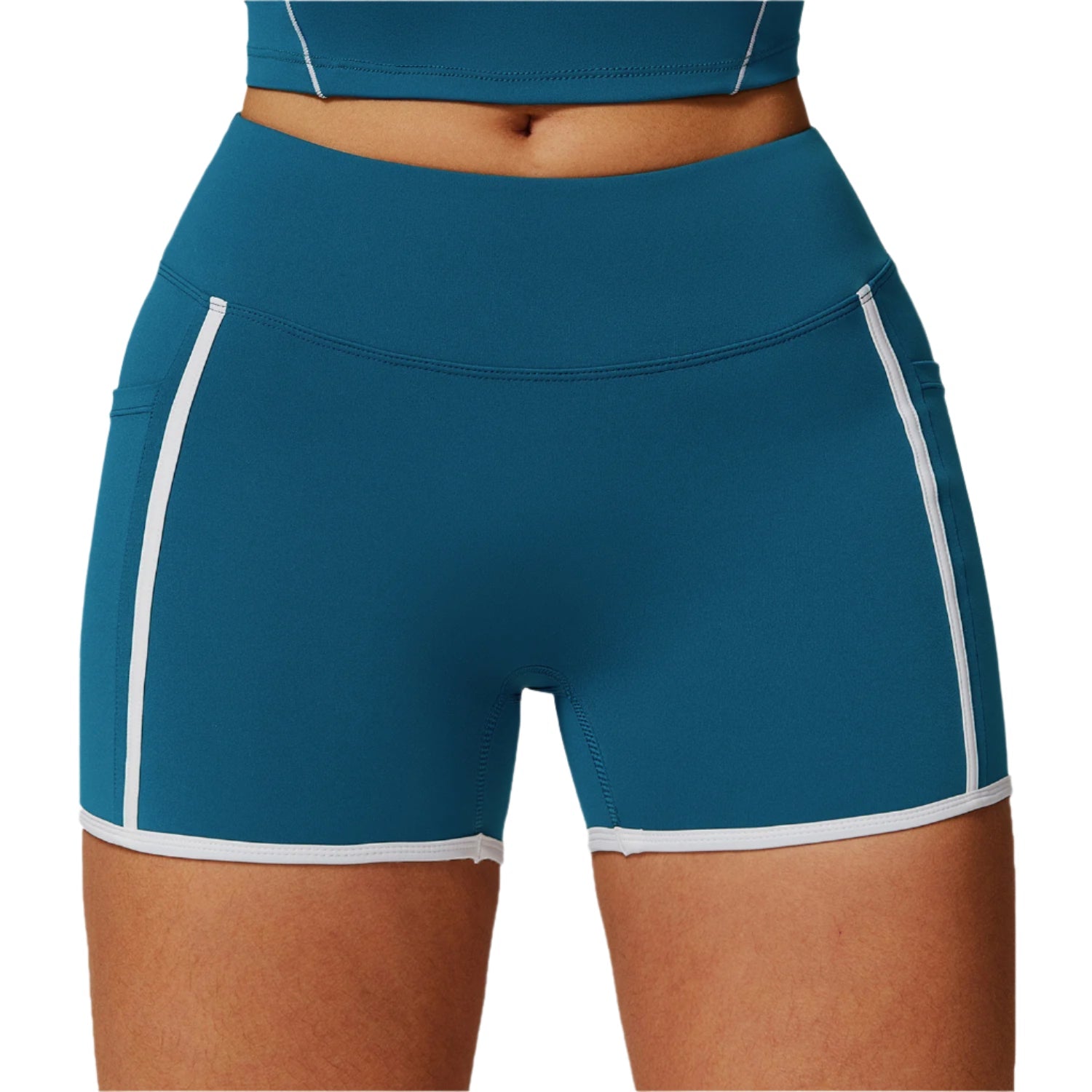 BareFlow™ Nude-Feel Yoga Shorts Webmart