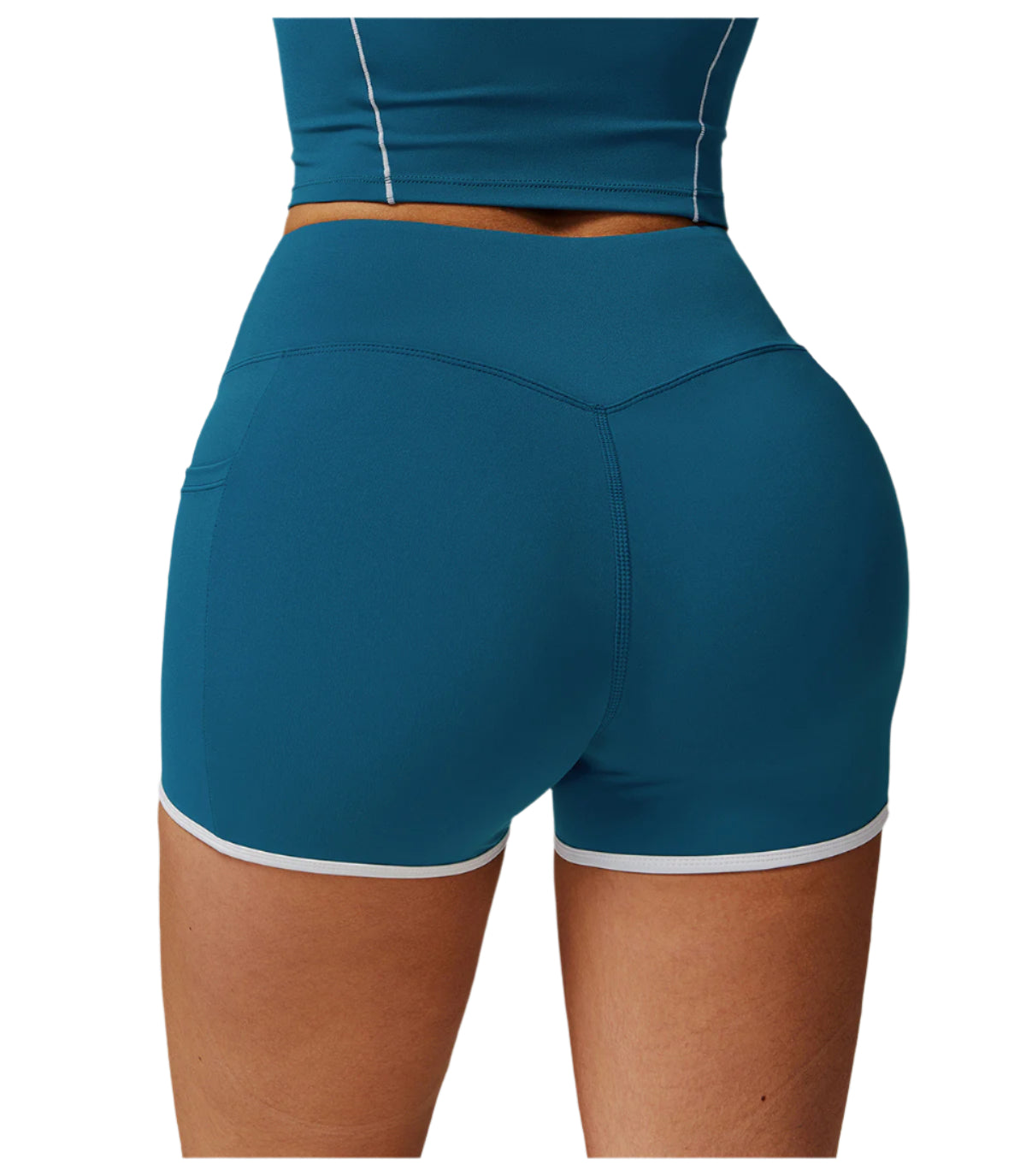 BareFlow™ Nude-Feel Yoga Shorts Webmart