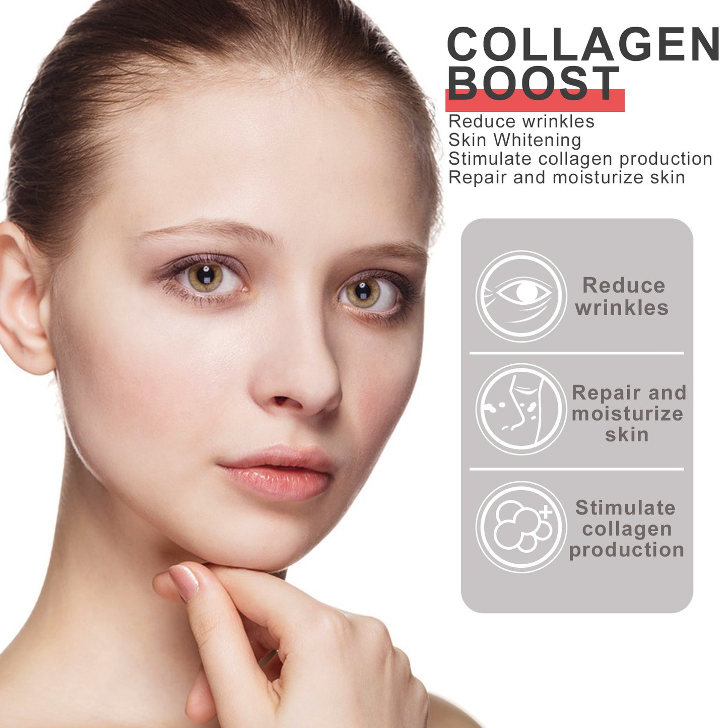 Collagen Boost Anti-Aging Serum – Wrinkle Repair, Skin Firming & Hydrating Collagen Essence