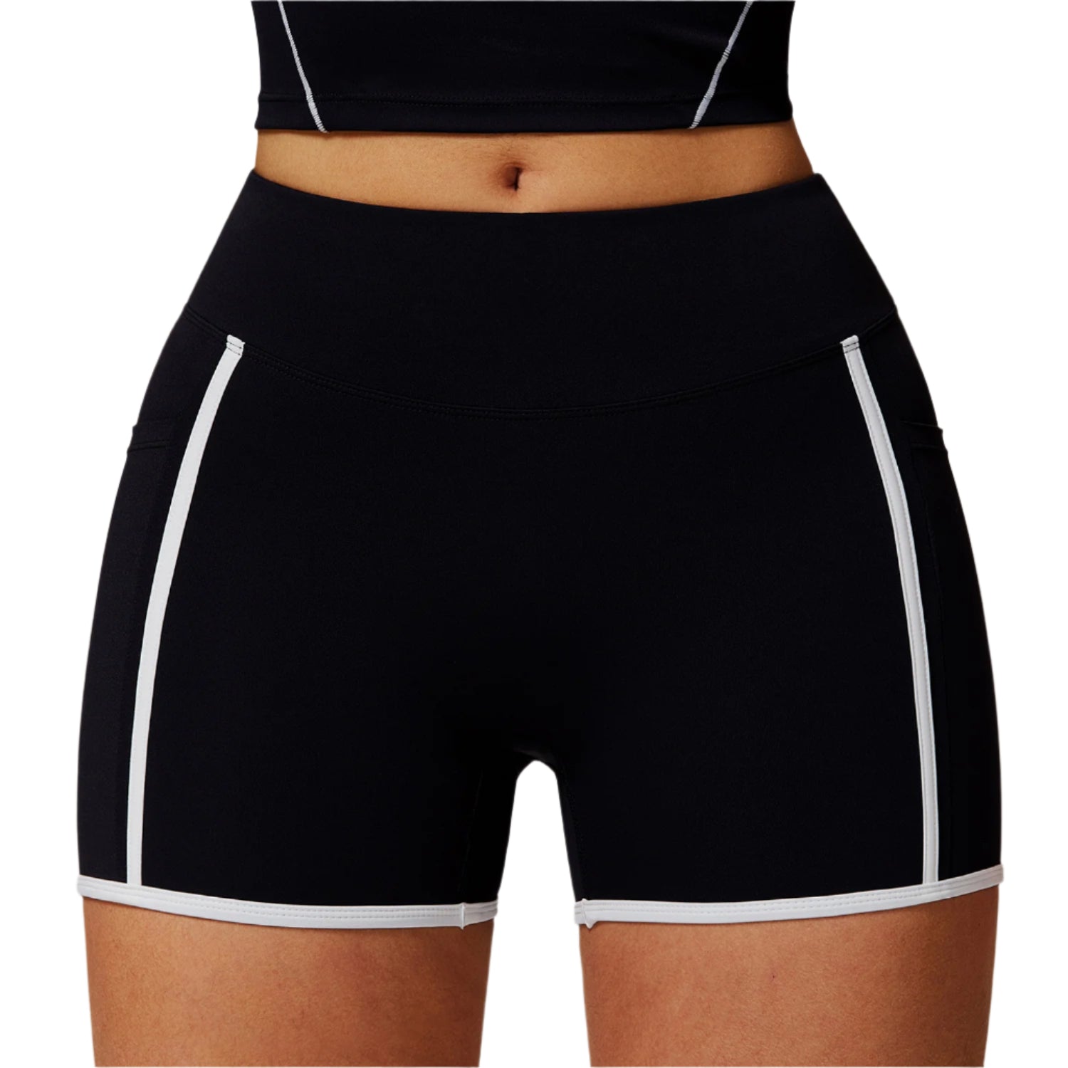 BareFlow™ Nude-Feel Yoga Shorts Webmart