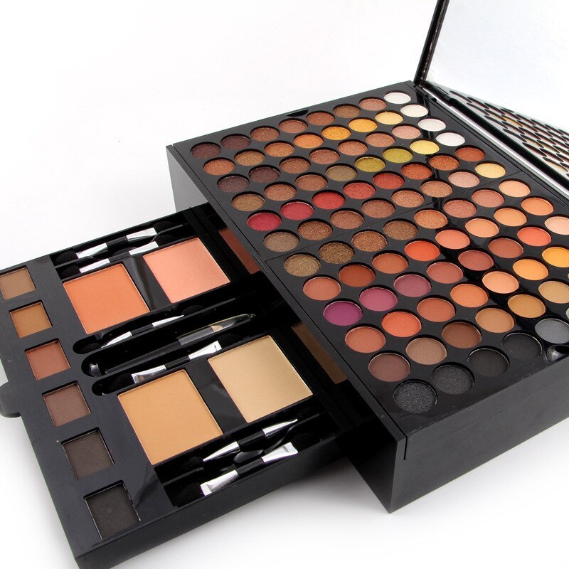 180 Colors Eyes Shadow Blush Set Personalized Piano-shaped Makeup Palette Box LALUBEL LLC