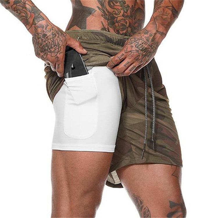 FlexCore™ 2-in-1 Training Shorts – Built-In Liner with Phone Pocket WEBMART LLC