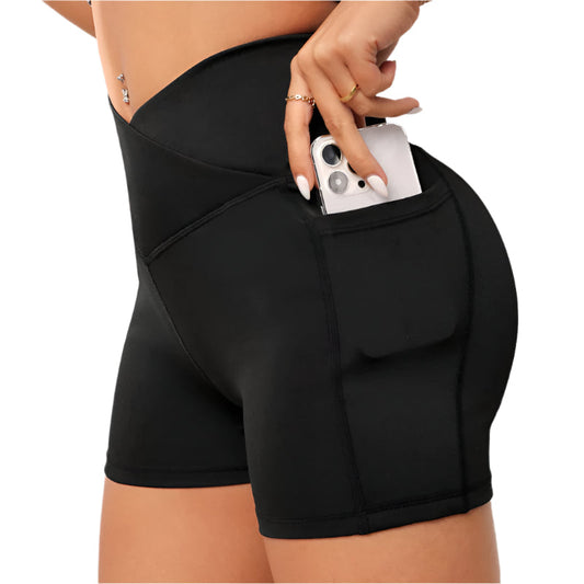 EuroFit™ Seamless Yoga Primer Shorts Webmart