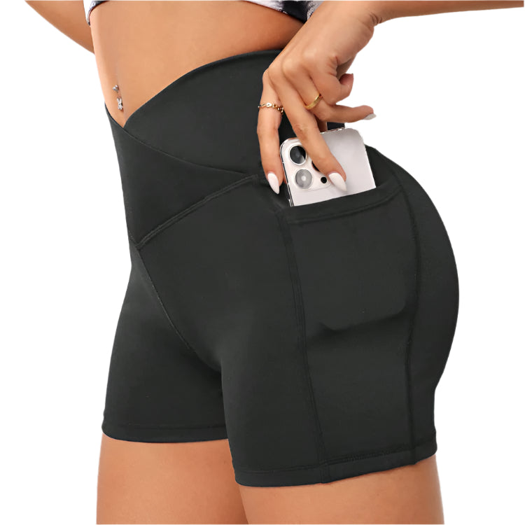 EuroFit™ Seamless Yoga Primer Shorts Webmart