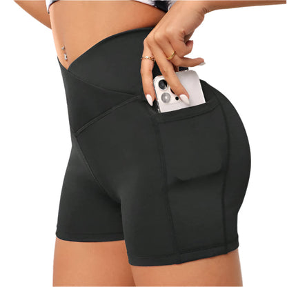 EuroFit™ Seamless Yoga Primer Shorts Webmart
