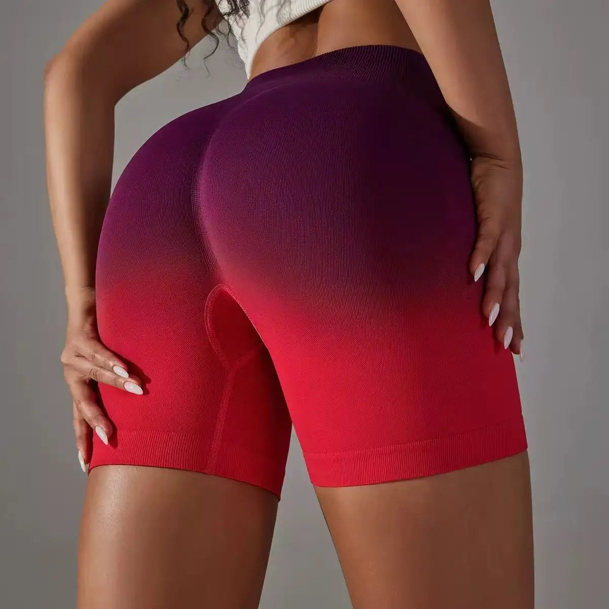 OmbraFlex™ Gradient Seamless Shorts Webmart