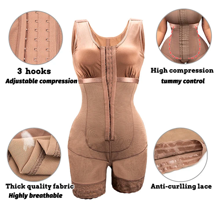 Lalubel™ SculptWear – Colombian Seamless Body Shapern Slim Fit LALUBEL LLC