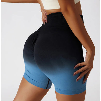 OmbraFlex™ Gradient Seamless Shorts Webmart