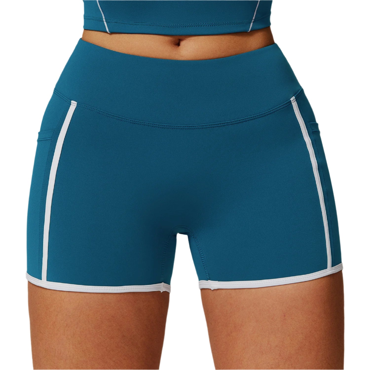 BareFlow™ Nude-Feel Yoga Shorts Webmart