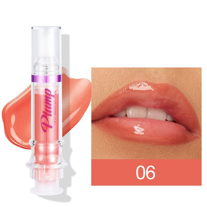 New Tube Lip Rich Lip Color Slightly Spicy Lip Honey Lip Glass Mirror Face Lip Mirror Liquid Lipstick lalubel