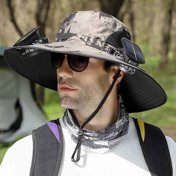 Lalubel™ Solar Hat Fan — The Hat That Works HARDER in the Sun 2025 - LALUBEL LLC